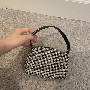 Alexander wang heiress rhinestone pouth